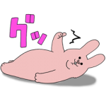 限定無料スタンプ::スキウサギ × LINE MUSIC