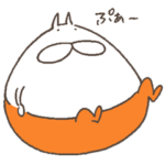 人気スタンプ特集::ねこタイツのゆるく大きめ