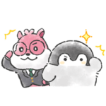 隠し無料スタンプ::コウペンちゃん×みまもリス（第一生命）