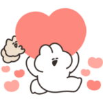 隠し無料スタンプ::口の悪いうさちゃん × LINE NEWS