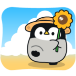 限定無料スタンプ::夏本番！心くばりペンギン【気遣いと敬語】