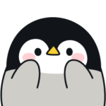 限定無料スタンプ::【無料】心くばりペンギン × LINEMO