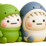 人気スタンプ特集::ず～っと使える♡さめと恐竜のスタンプ