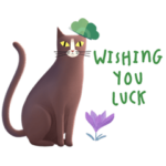 隠し無料スタンプ::メゾンの動物と一緒に喜びあふれる冬へ