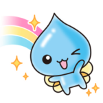 限定無料スタンプ::【無料】しずくちゃん × LINEMO