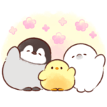 限定無料スタンプ::動く！チョコザップ×さんぽいも