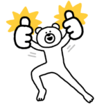 隠し無料スタンプ::【無料】けたくま × 選べるニュース