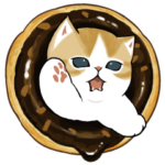 人気スタンプ特集::にゃんこスイーツ!4
