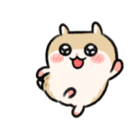 人気スタンプ特集::うごくぞ！コビハムちゃん