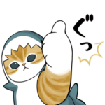 限定無料スタンプ::サメにゃん×セブン‐イレブン