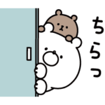限定無料スタンプ::動く♪チョコザップ×ガーリーくまさん
