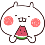 限定無料スタンプ::【無料】うさまる×WAON POINT