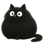 人気スタンプ特集::黒猫ニャ～ゴ2