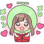人気スタンプ特集::キミにメロメロン♡ジャージちゃん