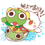 限定無料スタンプ::ケロロ軍曹×クマホン